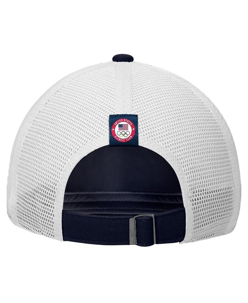 Nike Men's Navy Team Usa Club Trucker Adjustable Hat