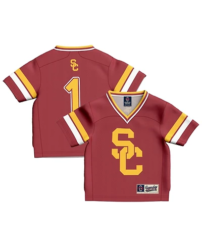 Gameday Greats Toddler 1 Cardinal Usc Trojans Lightweight Collegiate Football Fashion Jersey