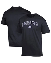 Champion Men's Champion Black Tcu Horned Frogs Arch Over Logo T-Shirt