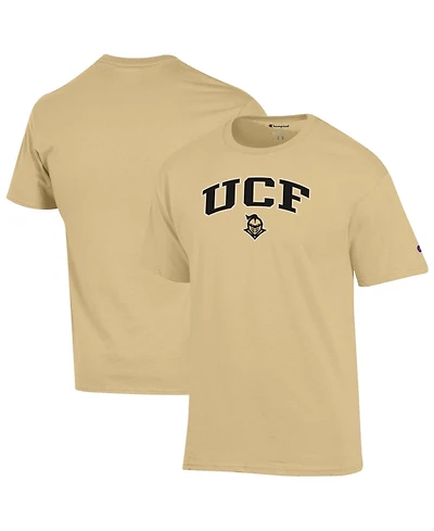 Champion Men's Champion Gold Ucf Knights Arch Over Logo T-Shirt