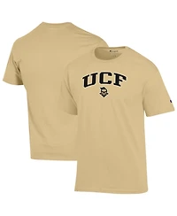 Champion Men's Champion Gold Ucf Knights Arch Over Logo T-Shirt