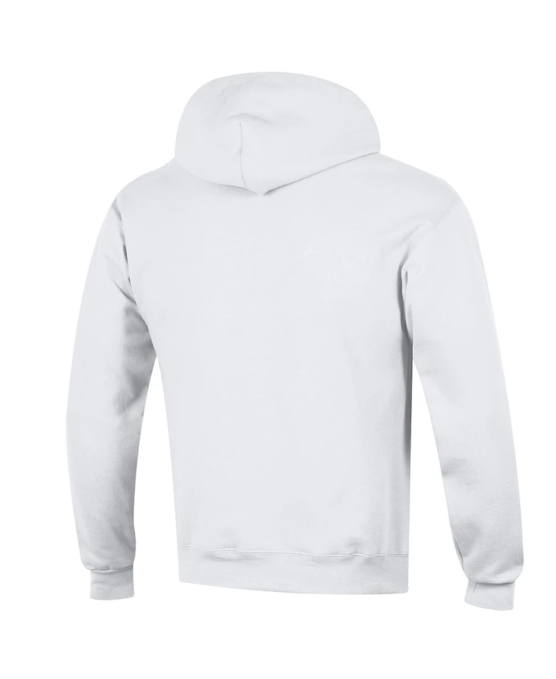 Champion Men's White Texas Longhorns Basic Arch Fleece Pullover Hoodie