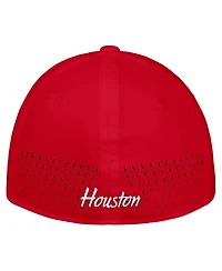 Nike Men's Red Houston Cougars 2026 On-Field AeroBill SwooshFlex Dri-fit Hat