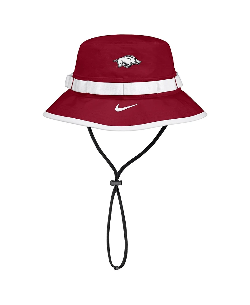 Nike Men's Cardinal Arkansas Razorbacks 2026 On-Field Apex Boonie Bucket Hat
