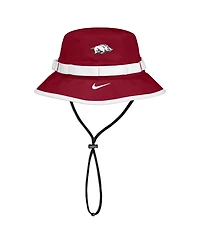 Nike Men's Cardinal Arkansas Razorbacks 2026 On-Field Apex Boonie Bucket Hat