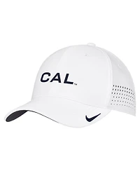 Nike Men's White Cal Bears 2026 On-Field AeroBill SwooshFlex Dri-fit Hat
