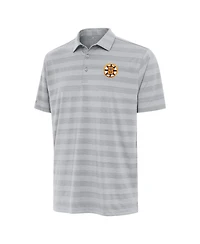 Antigua Men's Gray Boston Bruins Tunnel Polo Shirt