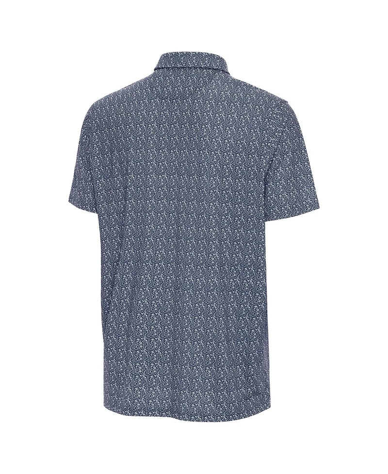 Antigua Men's Navy New England Patriots Botanic Polo Shirt