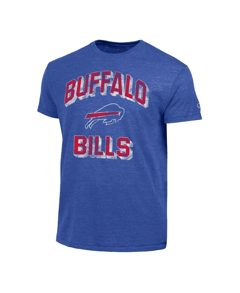 Champion Men's Royal Buffalo Bills Ultimate Tri-Blend T-Shirt