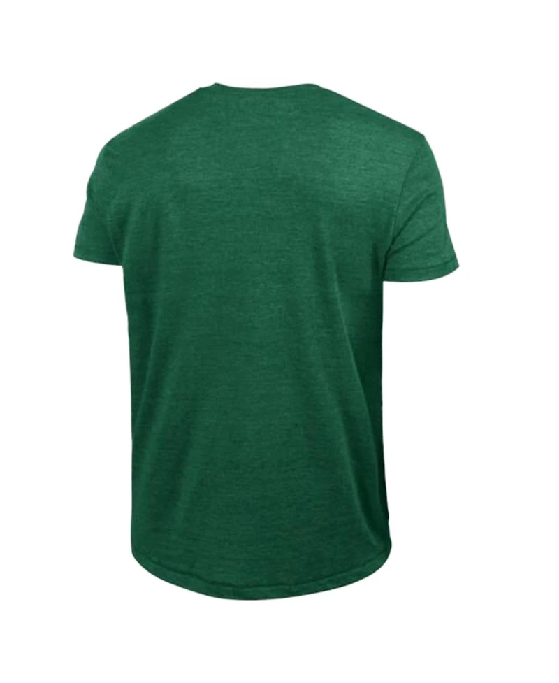Champion Men's Heather Green Bay Packers Ultimate Tri-Blend T-Shirt