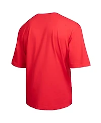 Champion Men's Red Boston Sox All Star Chenille Wordmark T-Shirt