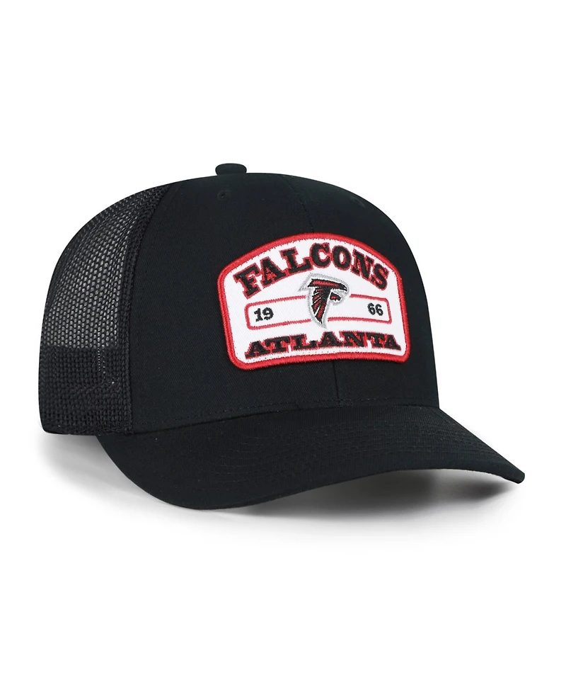 '47 Brand Men's Black Atlanta Falcons Roadway Adjustable Trucker Hat