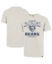 '47 Brand Men's Natural Chicago Bears Head On Scrum T-Shirt
