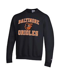Champion Men's Black Baltimore Orioles Heart Soul Powerblend Sweatshirt