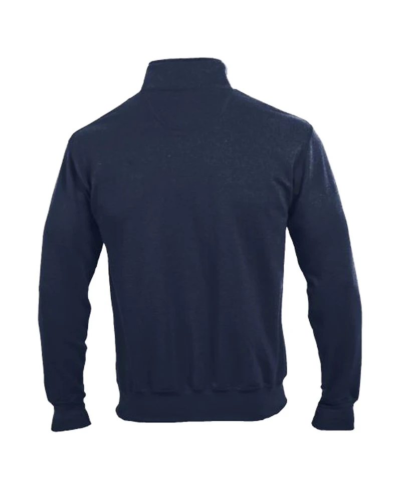 Champion Men's Navy Penn State Nittany Lions Powerblend Quarter-Zip Pullover Sweatshirt