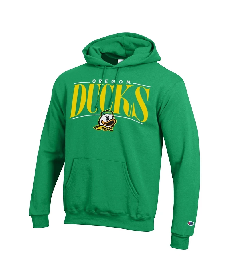 Champion Men's Green Oregon Ducks Team Pride Power Blend Hoodie
