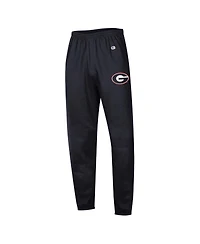 Champion Men's Black Georgia Bulldogs Powerblend Banded Fleece Sweatpants