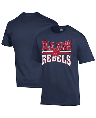 Champion Men's Navy Ole Miss Rebels Team Zoom T-Shirt
