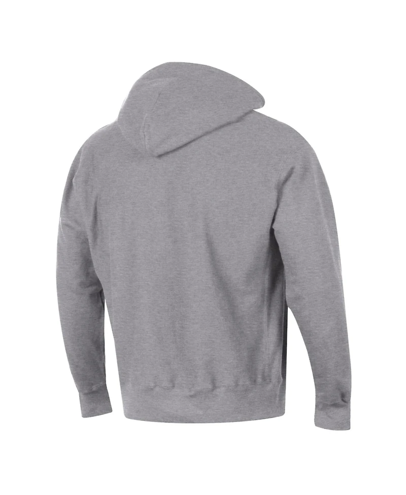 Champion Men's Heather Gray Notre Dame Fighting Irish Established Reverse Weave Hoodie
