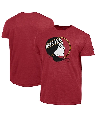 Champion Men's Garnet Florida State Seminoles Vintage Triumph Tri-Blend T-Shirt