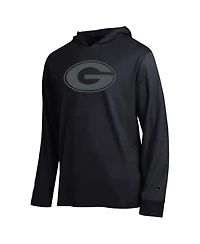 Champion Men's Black Georgia Bulldogs Tonal All-Star Long sleeves Hooded T-Shirt