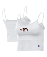 Champion Women's San Francisco Giants Built-in Bra Scoop Neck Tank Top