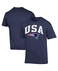 Champion Men's Navy New England Patriots Americana T-Shirt