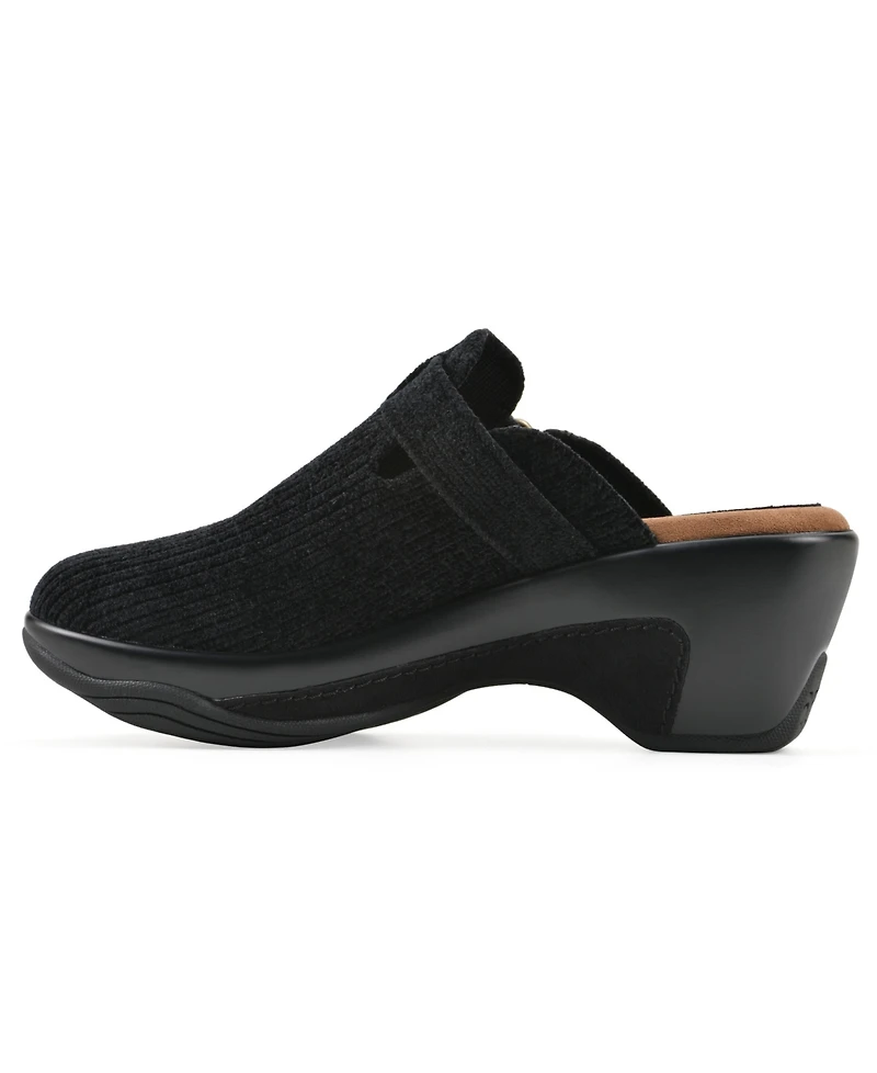 White Mountain Women's Vias Slip-On Mule Clogs
