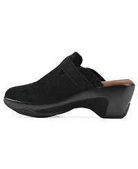 White Mountain Women's Vias Slip-On Mule Clogs