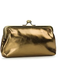 Patricia Nash Kisslock Mini Potenaz Leather Crossbody Bag
