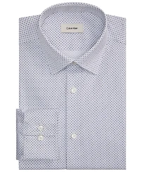 Calvin Klein Men's Cotton Stretch Slim-Fit Dress Shirt