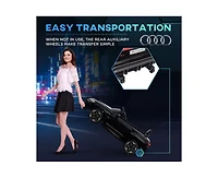Yobtop Audi Rs E-tron Gt 12V Licensed Remote-Control Electric Ride-On Car, 55 lb. Capacity, Ages 3+