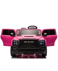 Yobtop 48" Parent Remote Control 2-Seater Ride-On Truck with Usb/MP3 Port, Ages 3-6