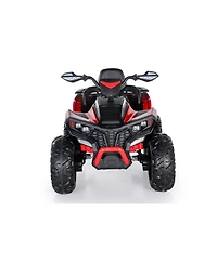Yobtop 24V Kids Atv 4 Wheeler 4WD, 4x200W Motors, 2-Seater Ride-On Toy, Ages 3-8