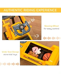 Yobtop Kids Bulldozer Ride-On Toy