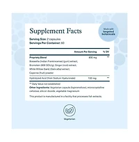 Youtheory Hyaluronic Acid Advanced Formula Joint Support Supplement with Boswellia Extract Skin Health Supplement 120 Vegetarian Capsules