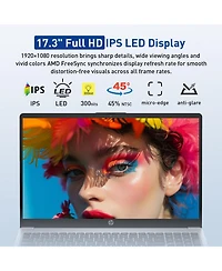 Hp Essential 17.3" Amd Ryzen 5 7430U, 8GB Ram, 256GB Ssd Laptop