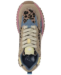 Blowfish Malibu Women's Leo Retro Lace-Up Platform Sneakers
