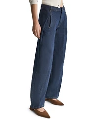 Bcbg Women's Wide-Leg Loose-Fit Sailor Jeans