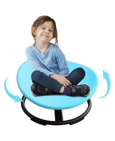Zeny Kids Sensory Swivel Chair For Children With Autism, Toys Adhd, Training Body Coordination, Focus And Balance