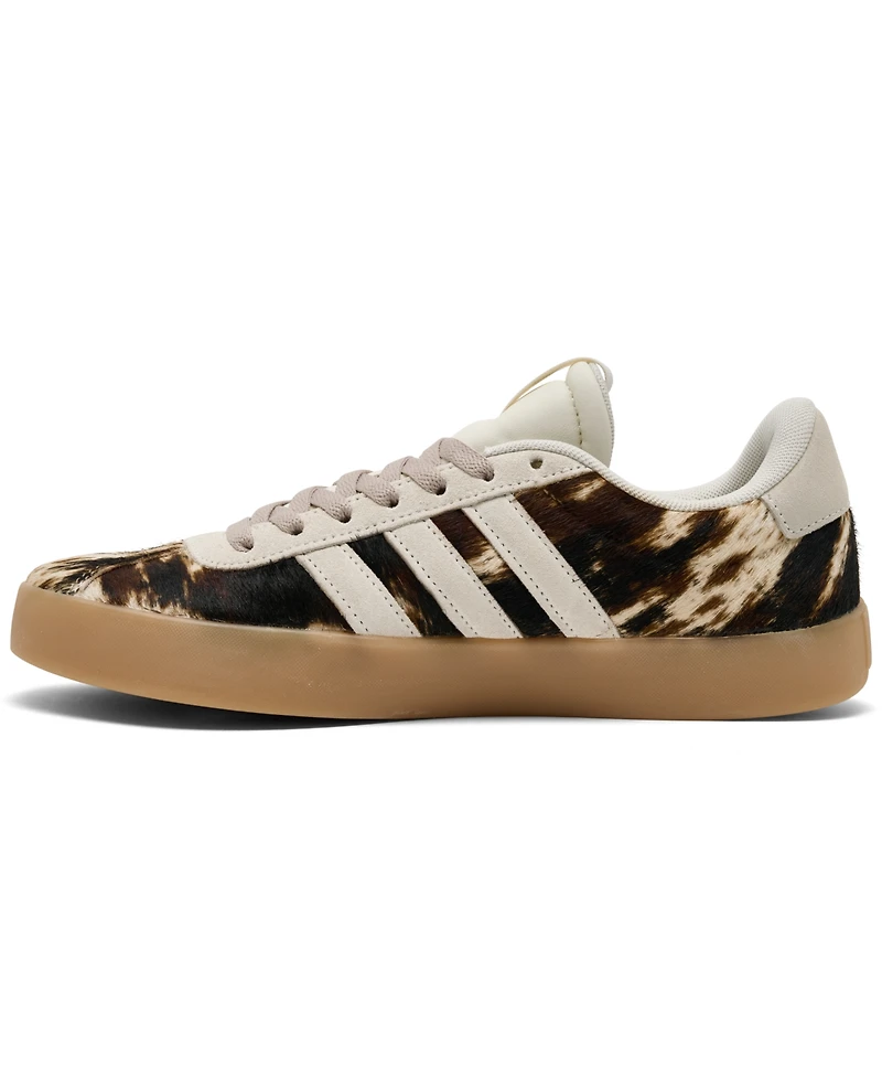 Adidas Women's Vl Court 3.0 Cow Print Sneakers