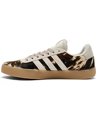 Adidas Women's Vl Court 3.0 Cow Print Sneakers