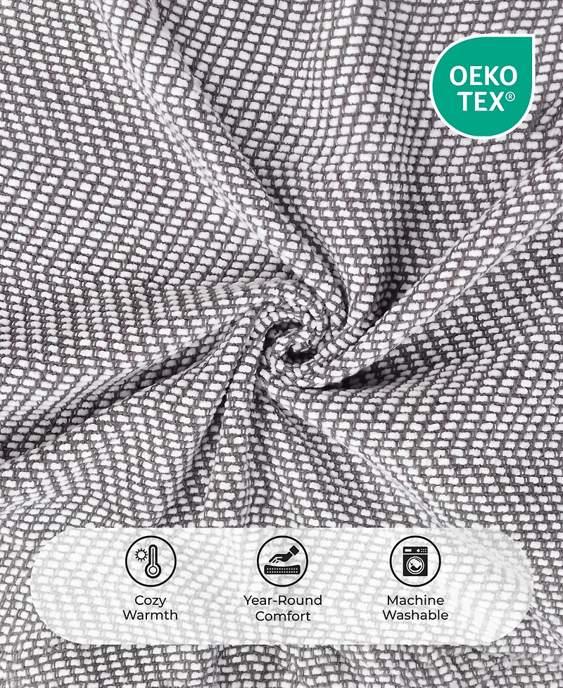 Superior Chevron All Season Comfort Blanket, Full/Queen