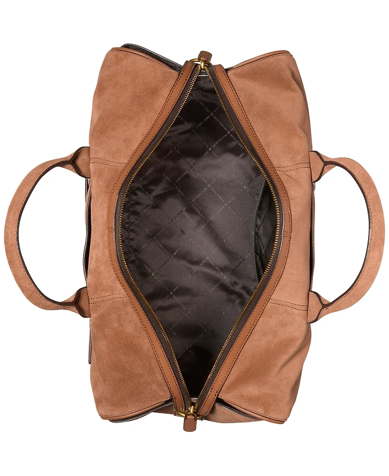 Michael Kors Men's Medium Suede Slouch Duffel Bag
