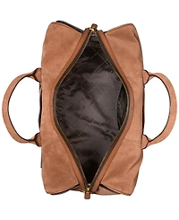 Michael Kors Men's Medium Suede Slouch Duffel Bag