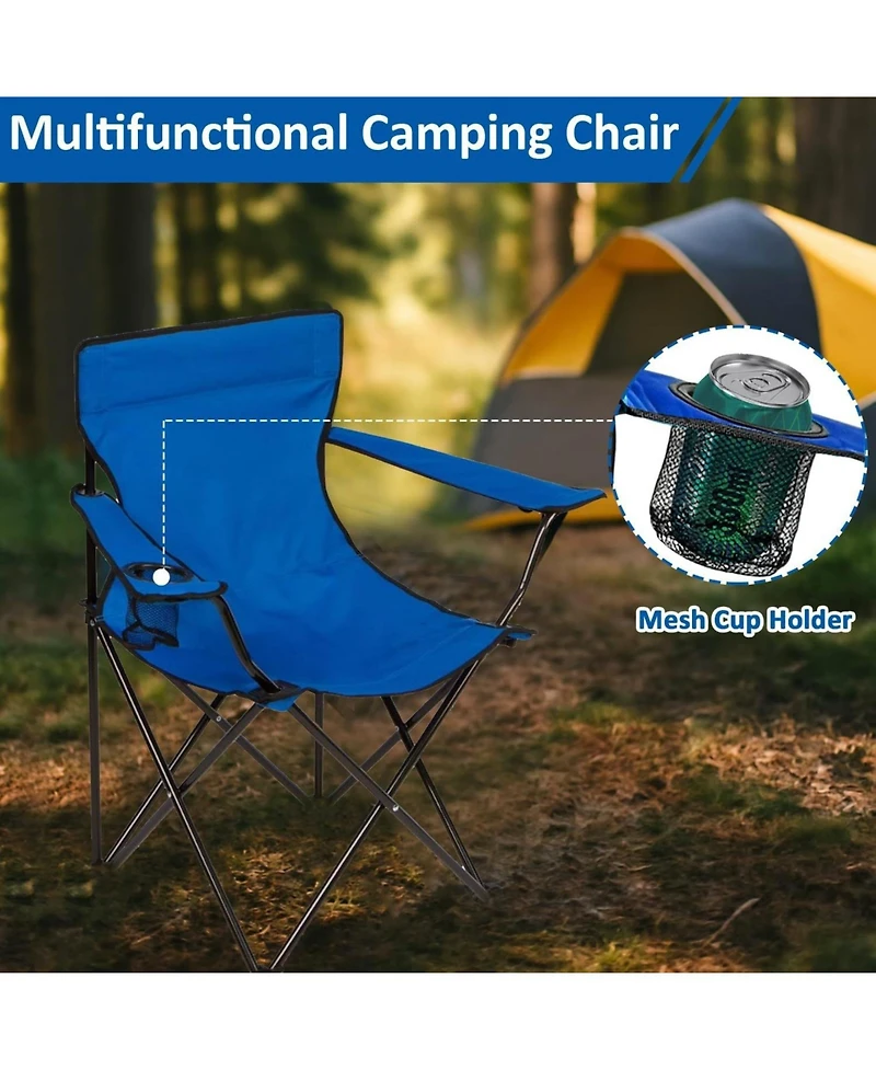 Mountaintop Automatic Chair Umbrella 2 Pack, 44" Upf 50+ Clamp On Beach Chair Umbrella, Adjustable Portable Outdoor Parasol
