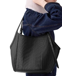 kate spade new york Deco Pleated Tulip Extra-Large Tote Handbag