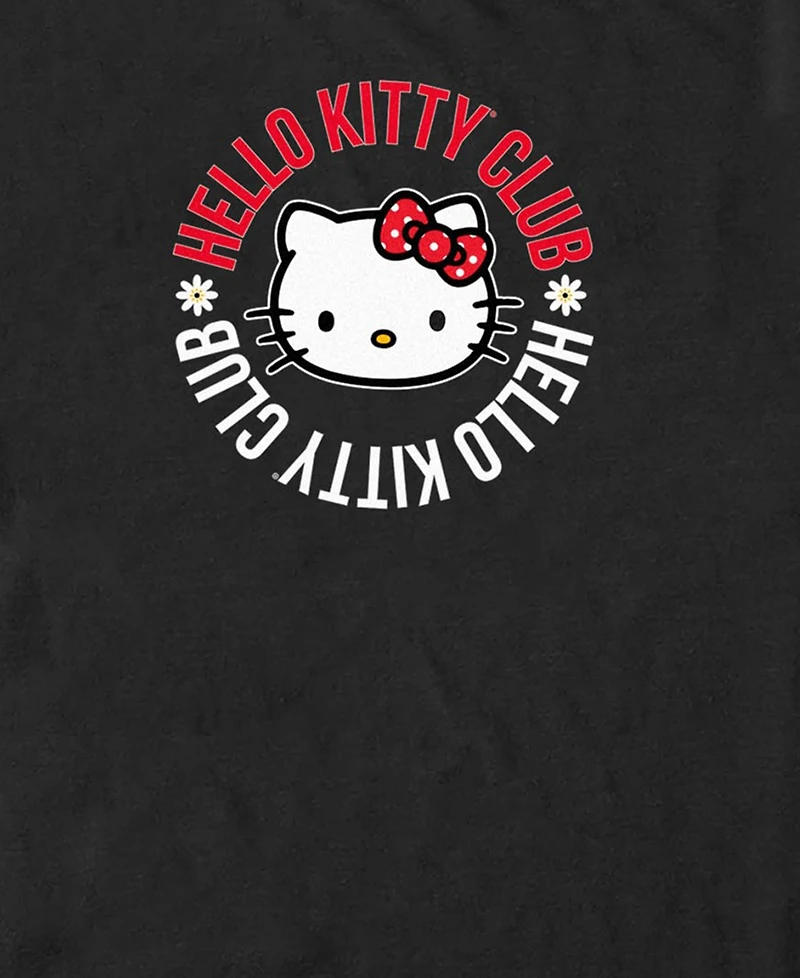 Fifth Sun Men's Hello Kitty Club Graphic T-Shirt