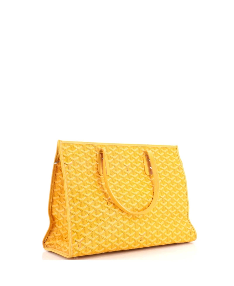 Pre-Owned Goyard Marquises Bag Coated Canvas