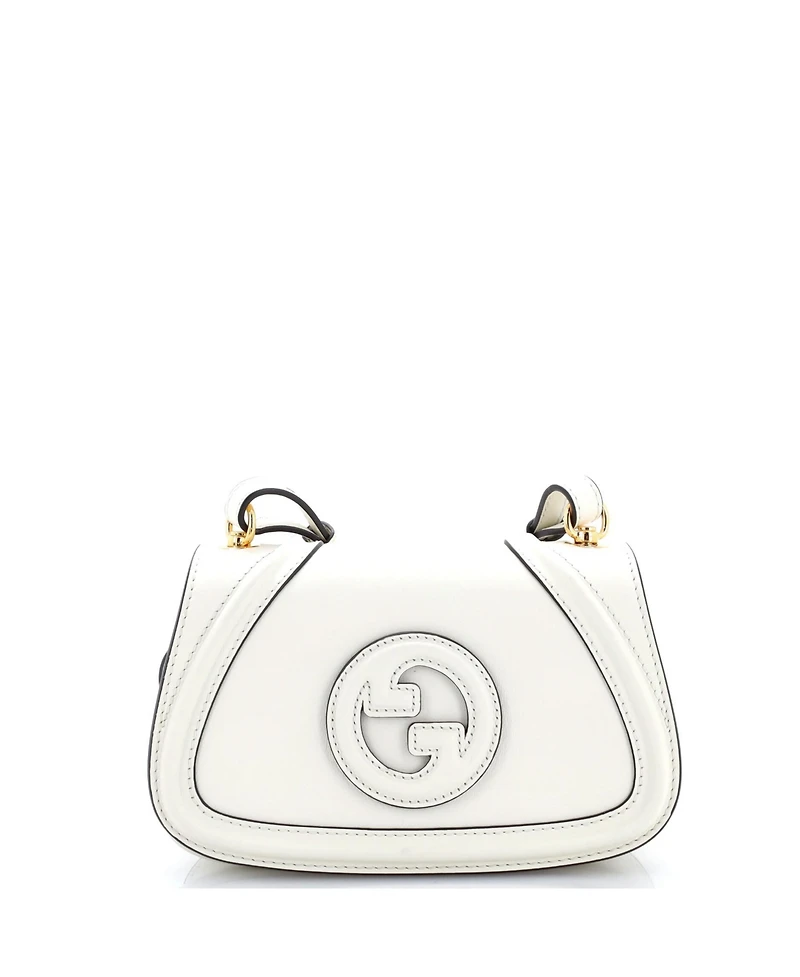Pre-Owned Gucci Mini Blondie Nm Crossbody Bag Leather